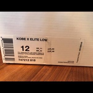 Kobe x elite low